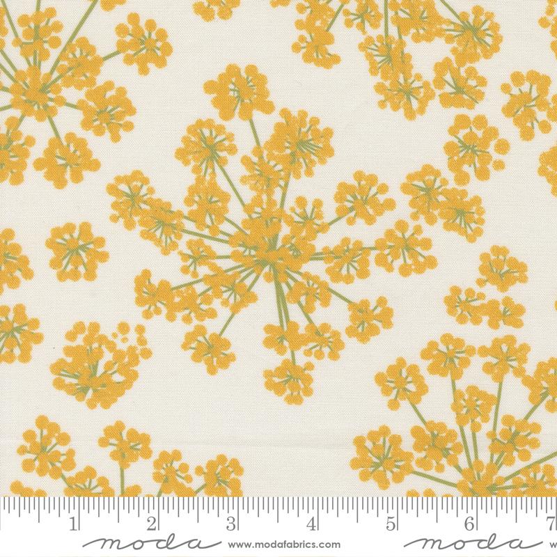 Garden Series Fennel Cream - Quilt Fabric