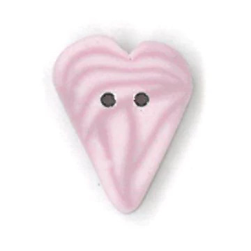 Small Light Lilac Heart button