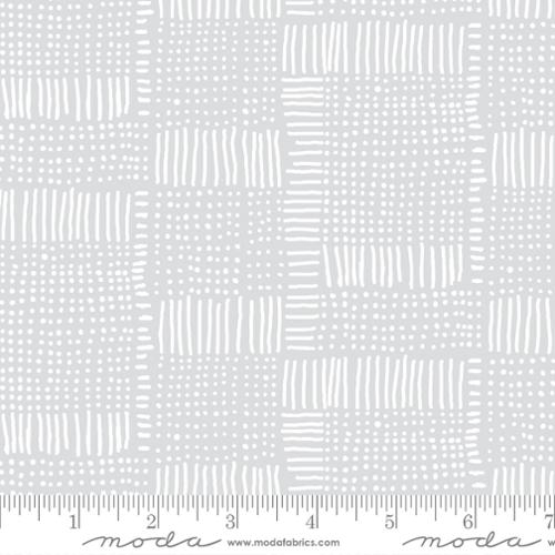 Whispers Dash Dot Zen Grey - Quilt Fabric