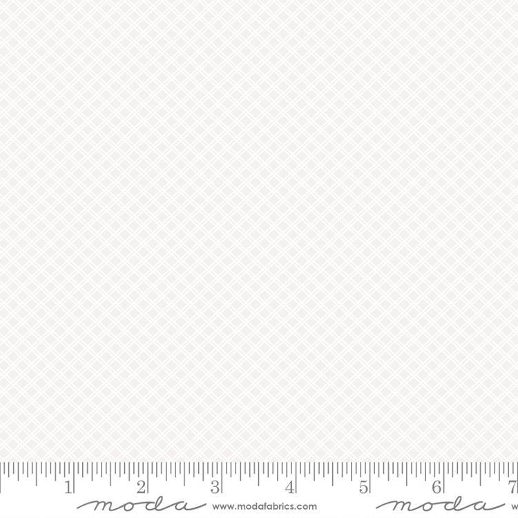 Whispers Trellis White - Quilt Fabric