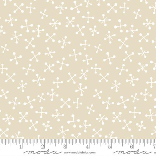 Whispers Jacks Natural - Quilt Fabric