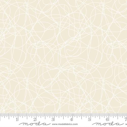 Whispers Tangles Muslin - Quilt Fabric
