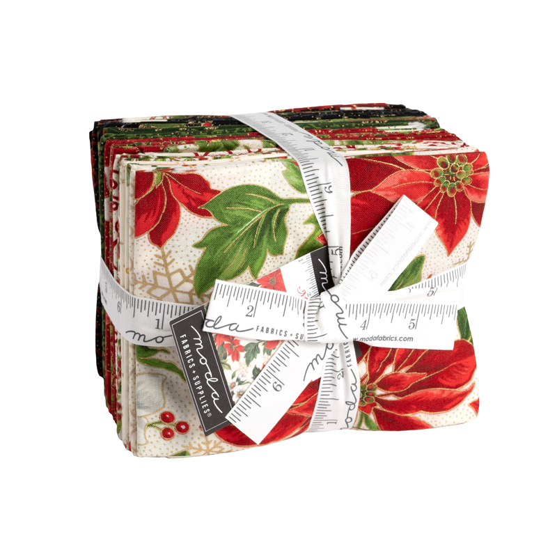 Merry Manor Metallic - Fat Quarter Bundle