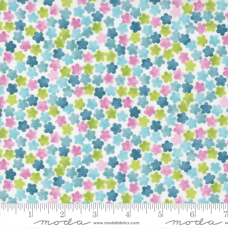 Jolie Petal a Go Go Jewel - Quilt Fabric