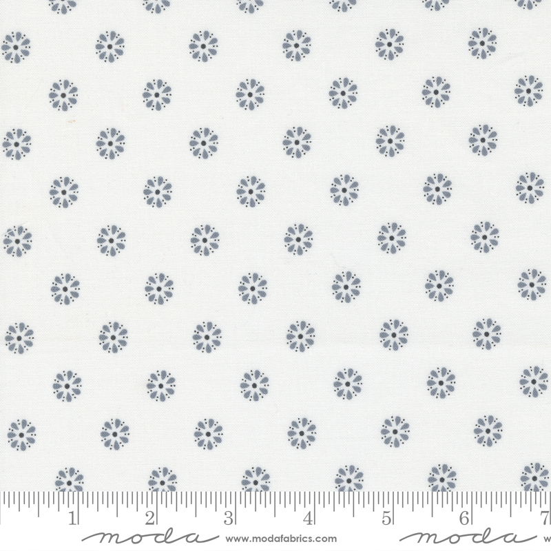 Mix It Up Off White Charcoal - Quilt Fabric