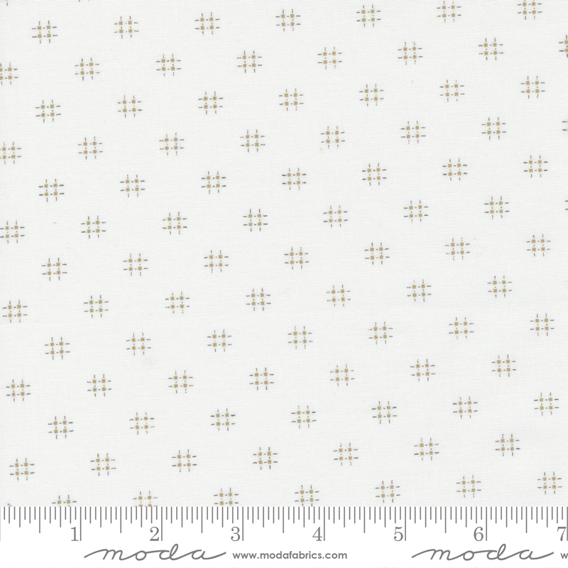 Mix It Up Off White Tan - Hashtag Hashtag - Quilt Fabric