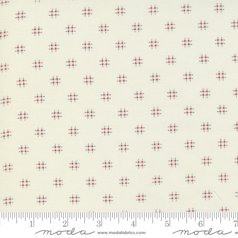 Mix It Up Porcelain Red - Quilt Fabric