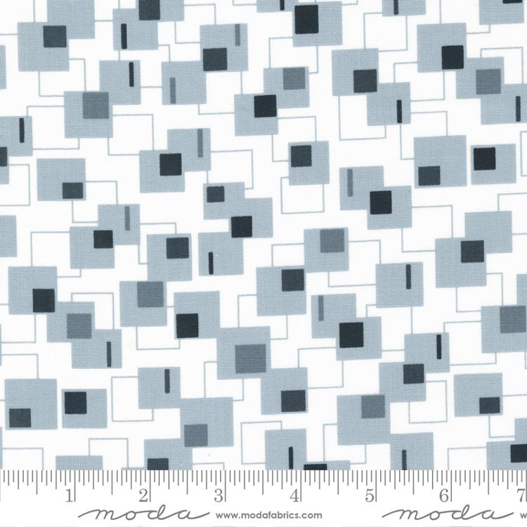 Concrete Jungle Paper - City Block Geometrics - Quilt Fabric