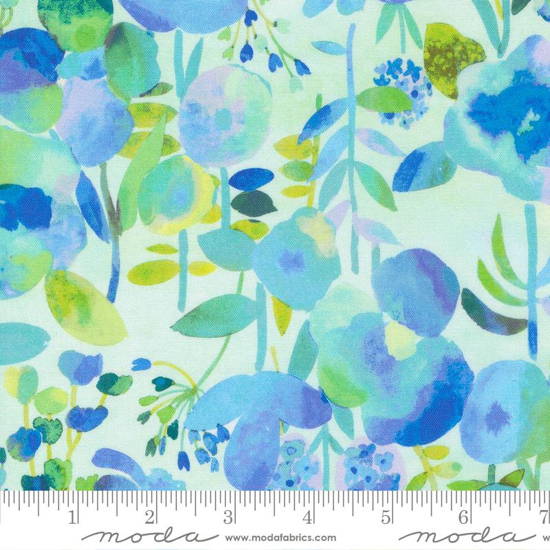Gradients Auras Turquoise - Quilt Fabric
