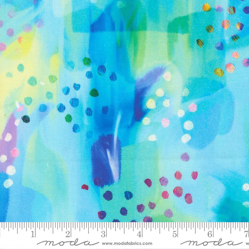 Gradients Auras Turquoise - Quilt Fabric