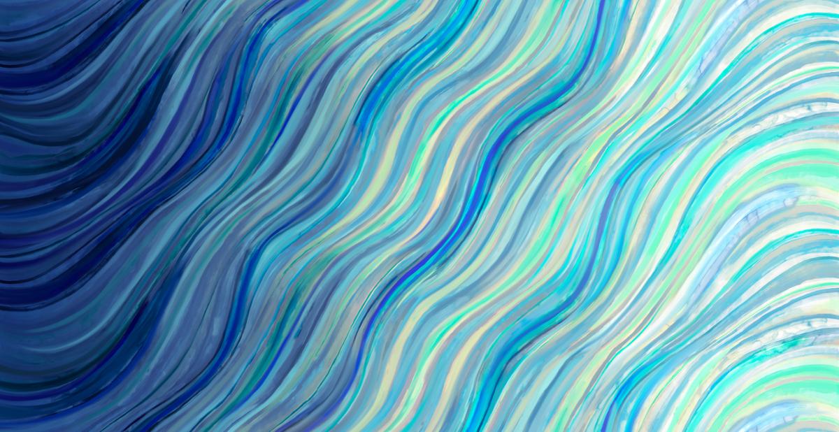 Gradients Auras Sapphire - Quilt Fabric