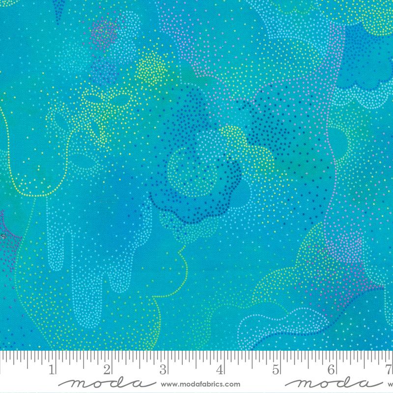 Gradients Auras Turquoise - Quilt Fabric
