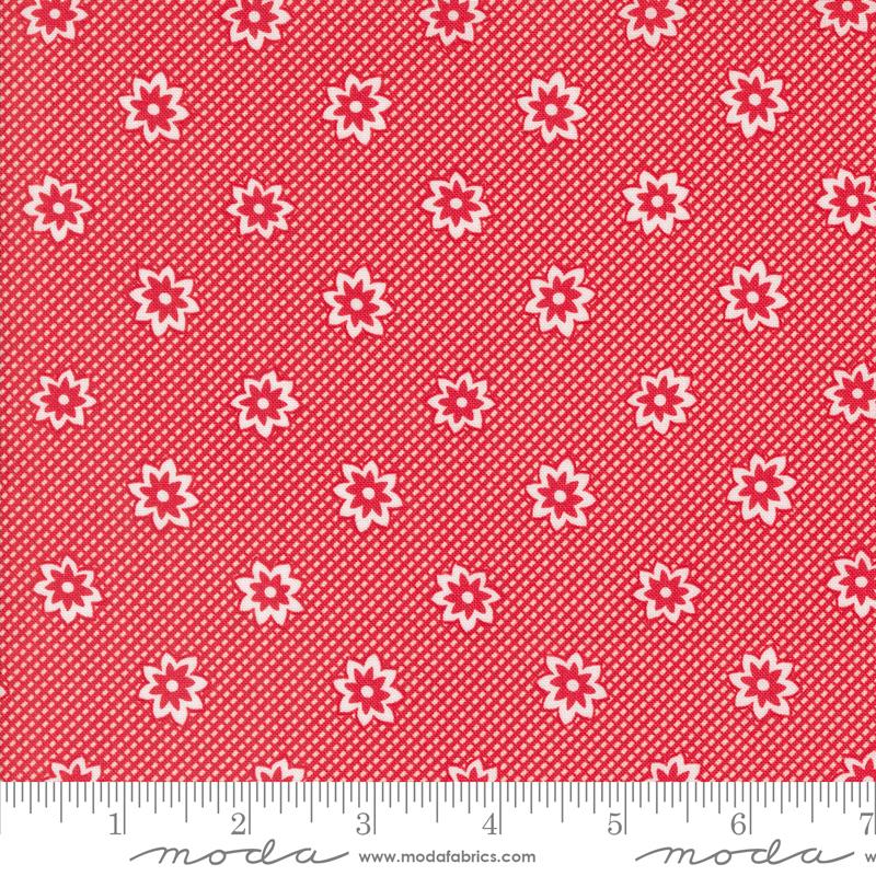 30s Playtime Scarlet - Quilt Fabric