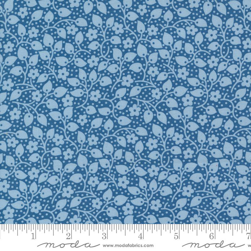 30s Playtime Bluebell - Quilt Fabric
