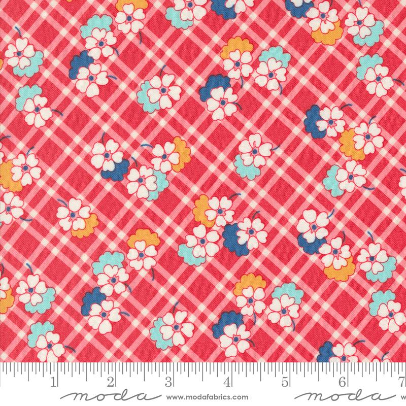 30s Playtime Scarlet - Quilt Fabric