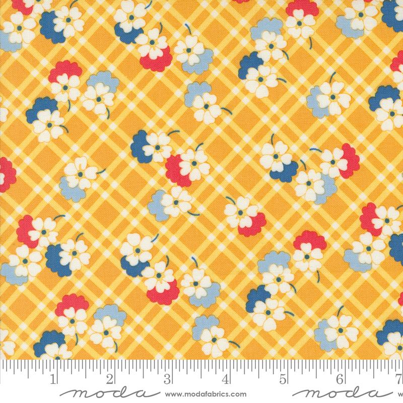 30s Playtime Buttercup - Quilt Fabric