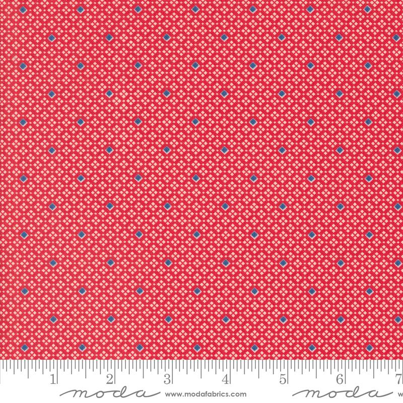 30s Playtime Scarlet - Quilt Fabric