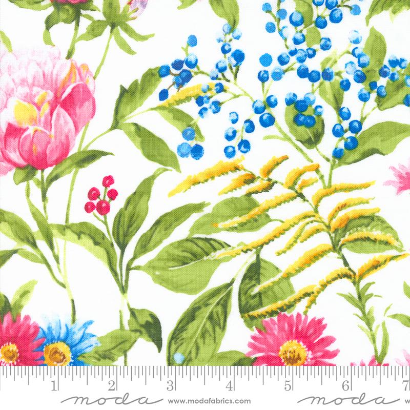 Wildflowers 2024 Cloud - Quilt Fabric