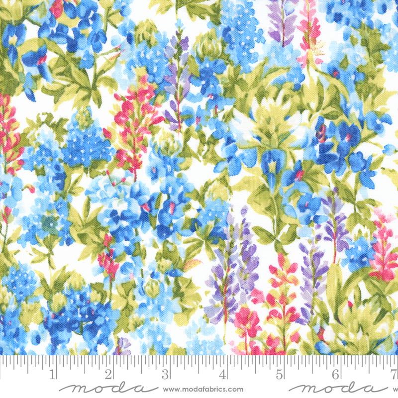 Wildflowers 2024 Cloud - Quilt Fabric