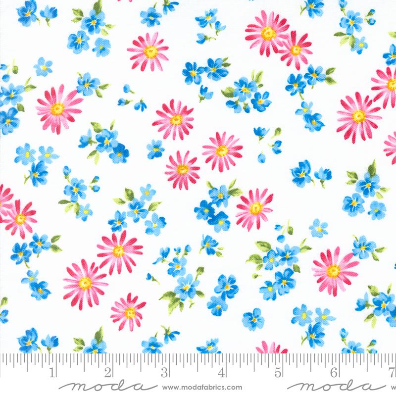 Wildflowers 2024 Cloud - Quilt Fabric
