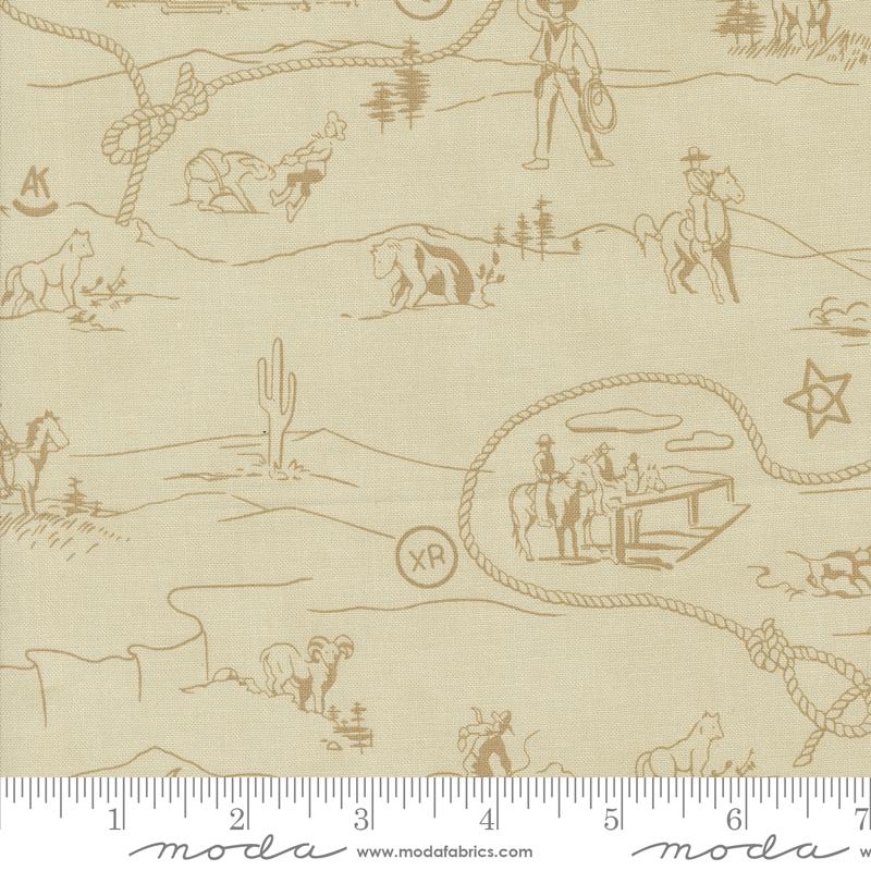 Saddle Ranch Trail Dust - Quilt Fabric