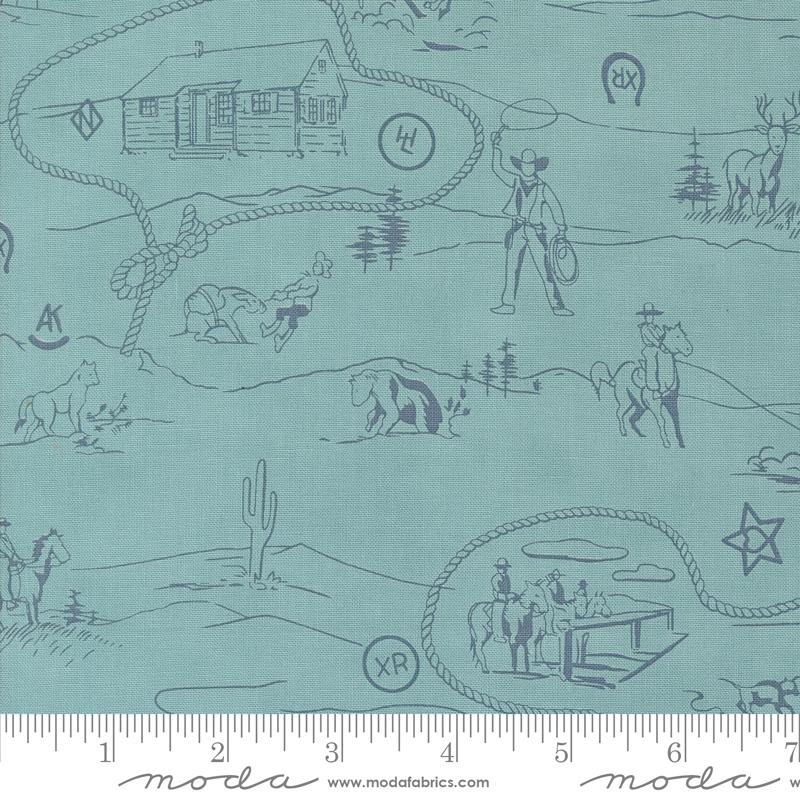 Saddle Ranch Pond - Quilt Fabric