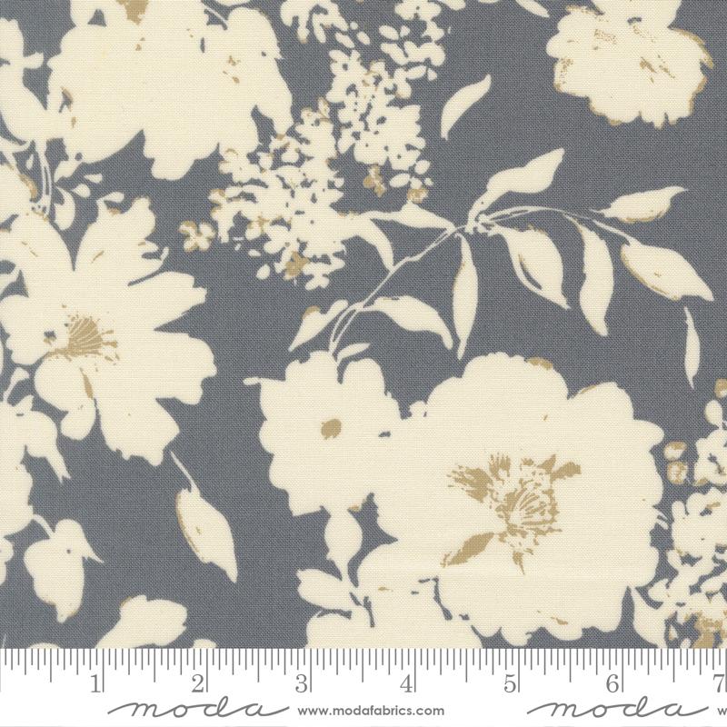 Arabesque Flowers Whisper Dusk - Quilt Fabric