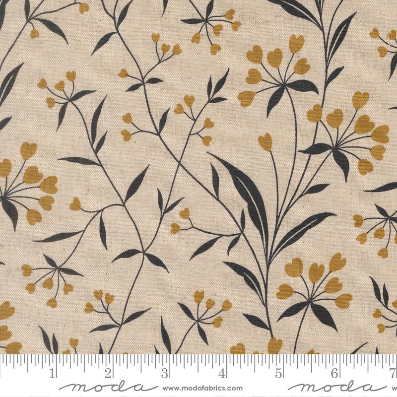 Arabesque Highland Mochi Linen Angel - Quilt Fabric