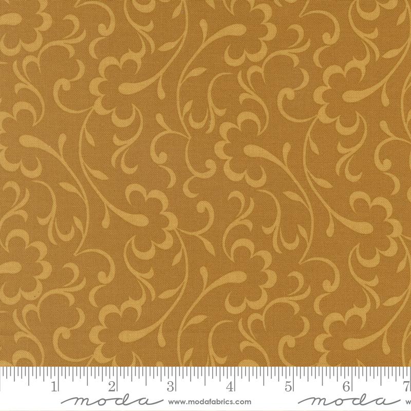 Arabesque Wilshire Golden - Quilt Fabric