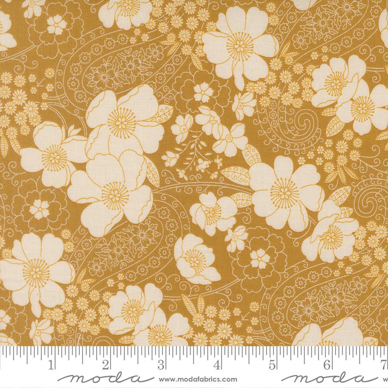 Chelsea Garden Party Goldenrod - Quilt Fabric
