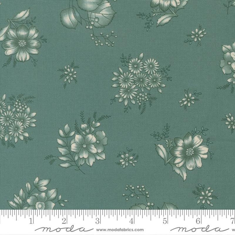 Chelsea Garden Piccadilly Drizzle - Quilt Fabric