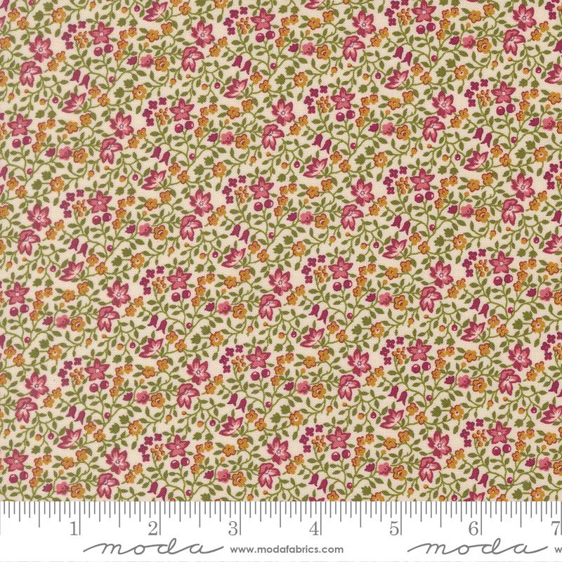 Chelsea Garden Floral Porcelain - Quilt Fabric