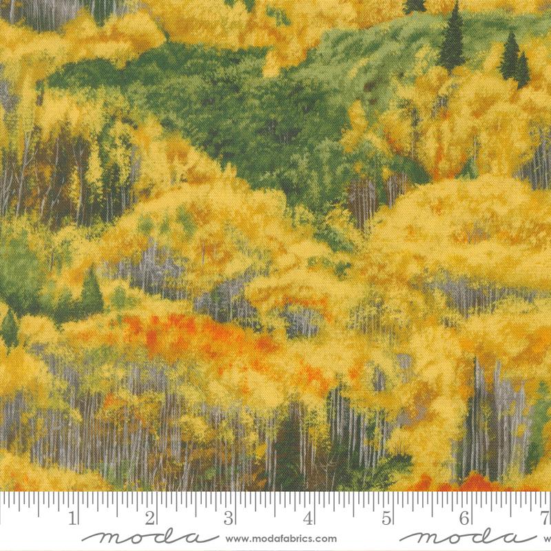 Wild Blue Yonder Forest Forest - Quilt Fabric
