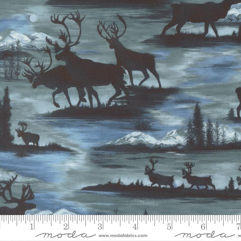 Wild Blue Yonder Elk Sky - Quilt Fabric