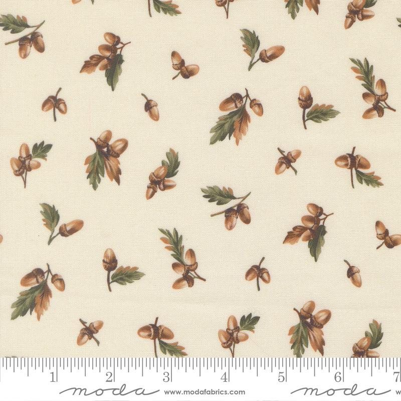 Wild Blue Yonder Acorn Cloud - Quilt Fabric
