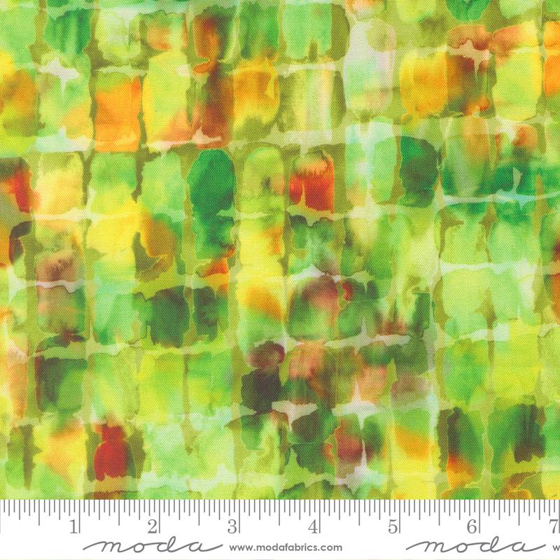 Gradients Gallery Blocks Lime - Quilt Fabric