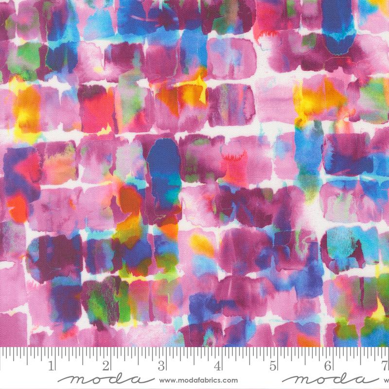 Gradients Gallery Blocks Purple Haze - Quilt Fabric