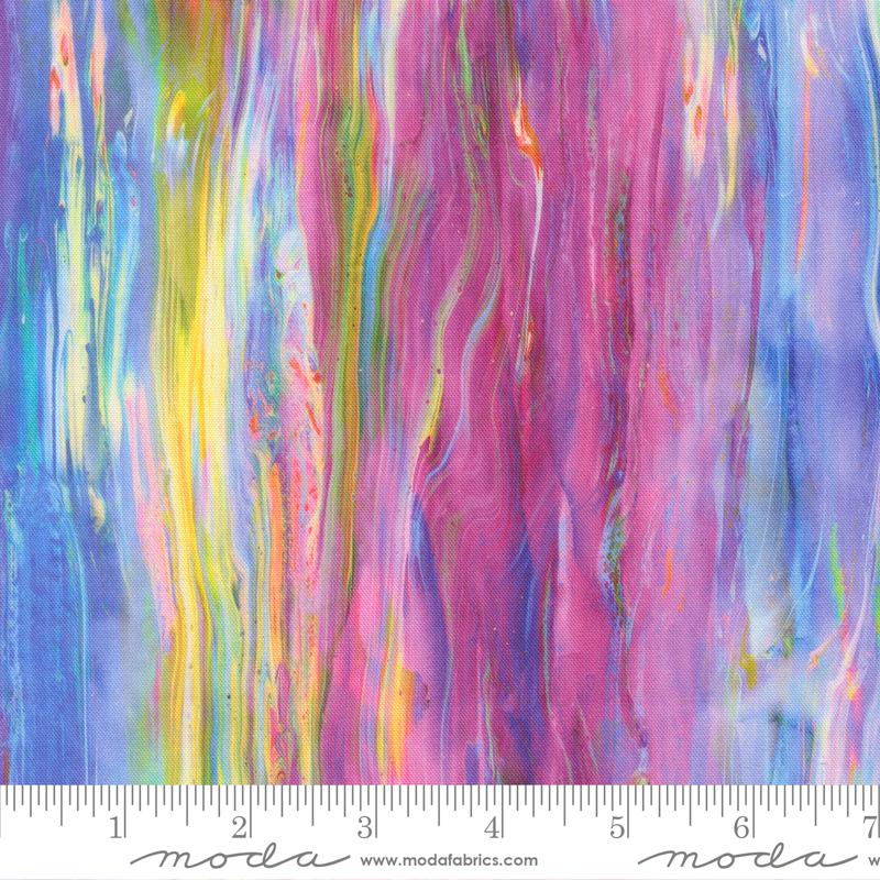 Gradients Gallery Wavy Rainbow - Quilt Fabric
