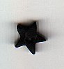 Small Black Star - Button