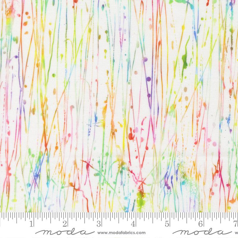 Gradients Gallery Dripping Rainbow - Quilt Fabric