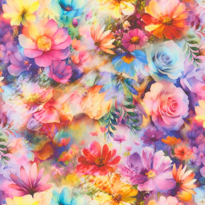 Gradients Gallery Quilting Cuddle Floral - Quilt Fabric