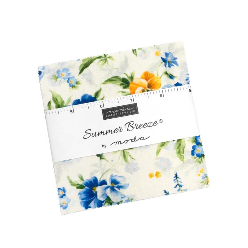 Summer Breeze 2027 - Charm Pack, zoomed in. Select this picture to zoom back out.