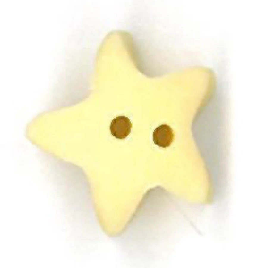 Small Butter Star - Button