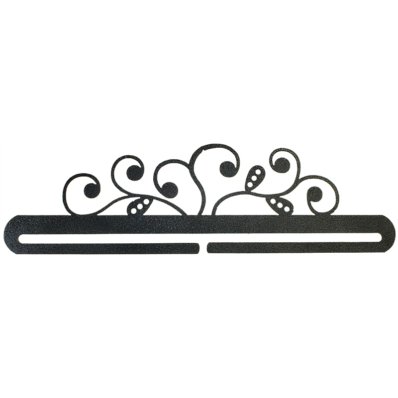 Fabric Hanger - Spirit Vine Split Bottom 14"