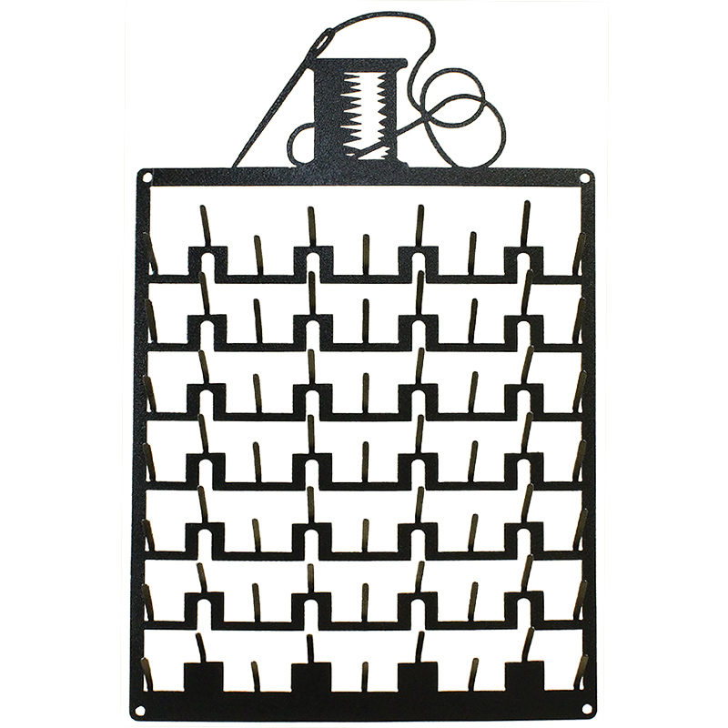 Embroidery Fabric Hanger - Spool Rack Needle & Thread