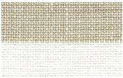 28 Count Beige White Cashel Linen Stripes Fabric 13x18