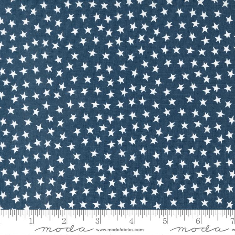 Hello Holidays Stars - Night Sky - Quilt Fabric