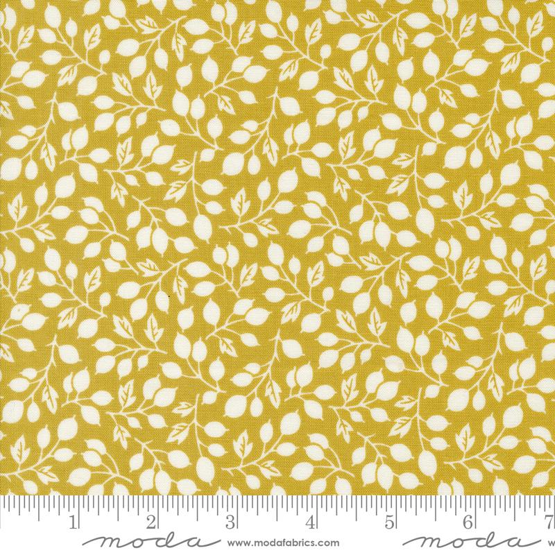 Portofino Vines - Pineapple - Quilt Fabric