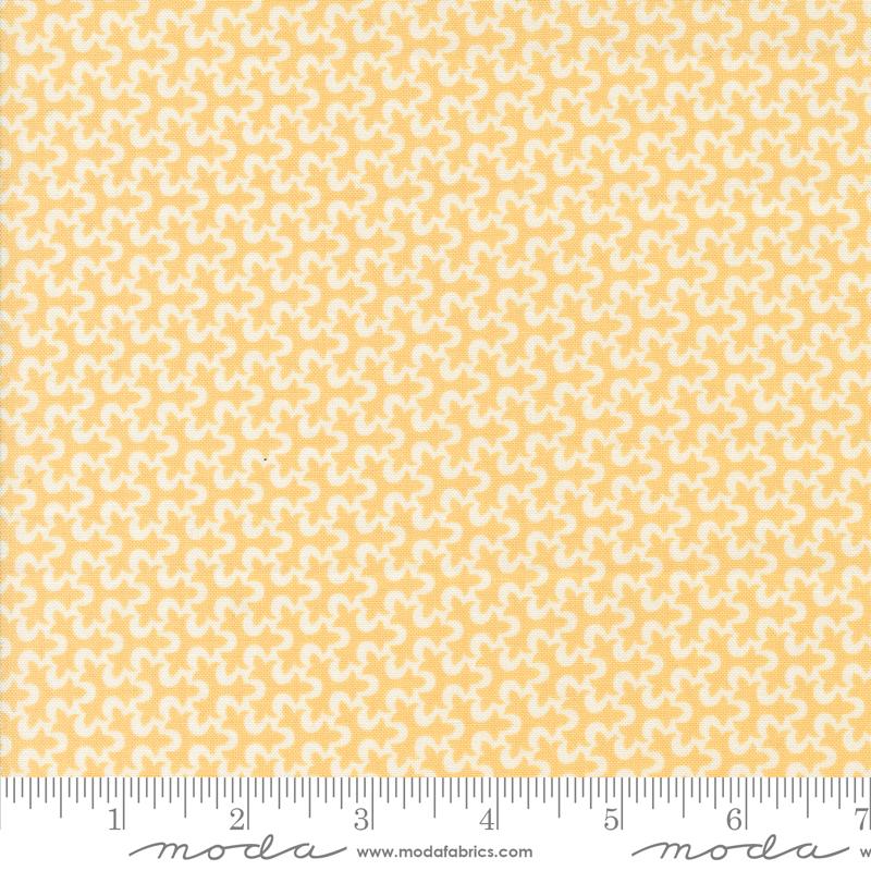 Portofino Tiles - Golden Wheat - Quilt Fabric