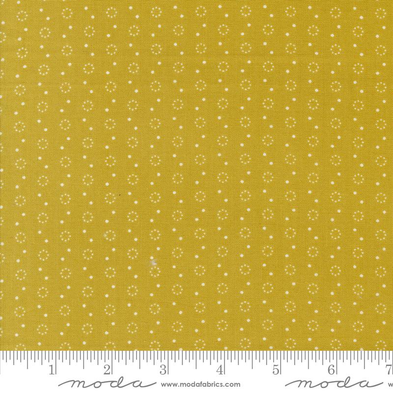 Portofino Dots - Pineapple - Quilt Fabric